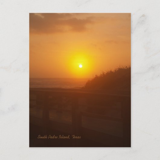 Briefkaart Zuid-Padre (Voorkant)