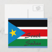 Briefkaart Zuid-Sudan (Voorkant / Achterkant)