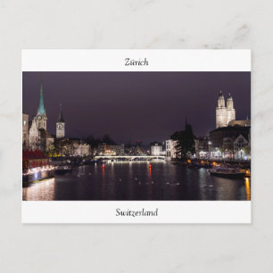 Briefkaart Zürich