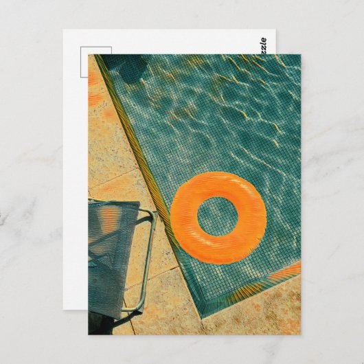 Briefkaart zwembaden (Voorkant / Achterkant)