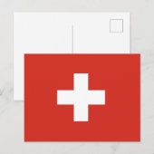 Briefkaart Zwitserland (Voorkant / Achterkant)