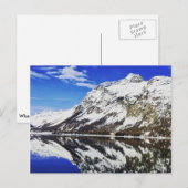 Briefkaart Zwitserse Alpen (Voorkant / Achterkant)