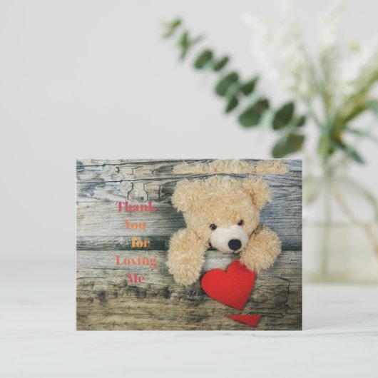 Briefkaarten begroeten voor minnaar (Staand voorkant)