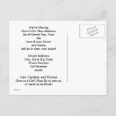 Briefkaarten Bewogen Let op Kaarten Poppies (Achterkant)