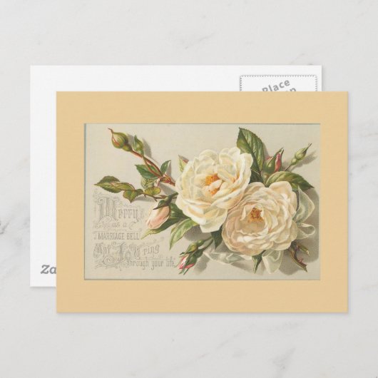 Briefkaarten  bloemen (Voorkant / Achterkant)