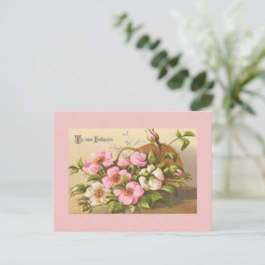 Briefkaarten  bloemen (Staand voorkant)