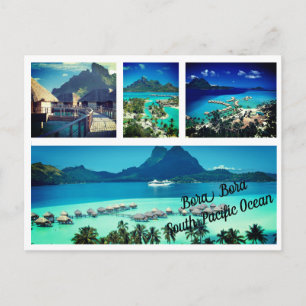 Briefkaarten - Bora Bora South Pacific Ocean
