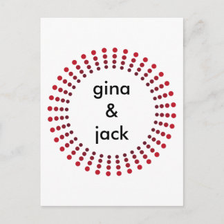 Briefkaarten cirkels