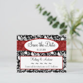 Briefkaarten Datum opslaan (Staand voorkant)