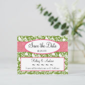 Briefkaarten Datum opslaan (Staand voorkant)