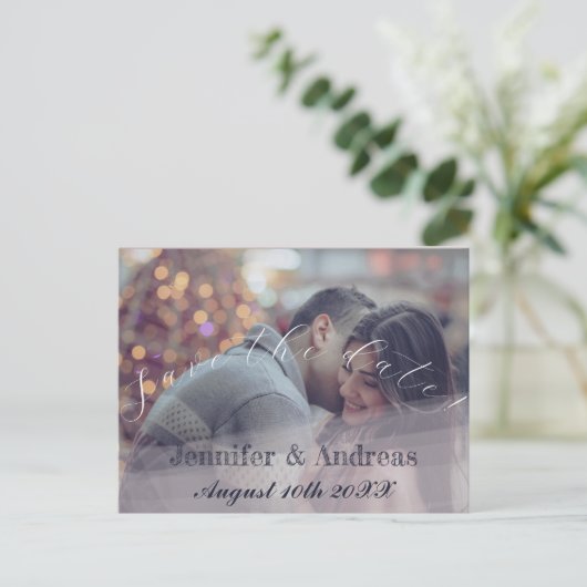 Briefkaarten Datum opslaan (Staand voorkant)