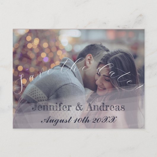 Briefkaarten Datum opslaan (Voorkant)