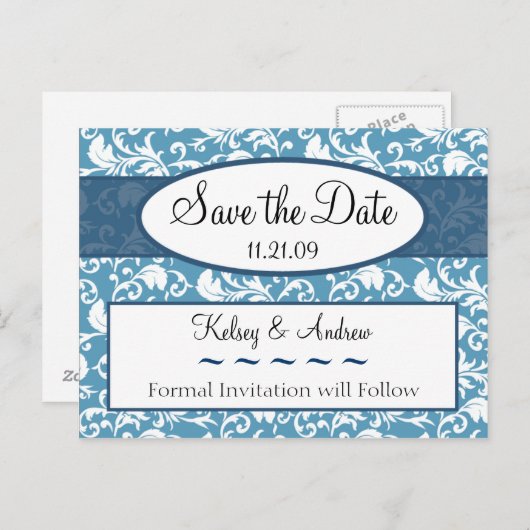 Briefkaarten Datum opslaan (Voorkant / Achterkant)