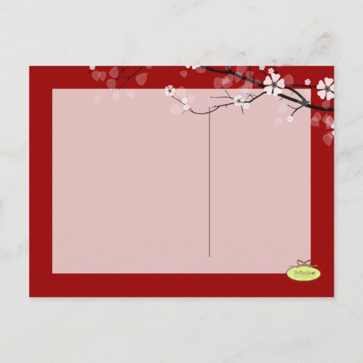 Briefkaarten Datum opslaan (Achterkant)