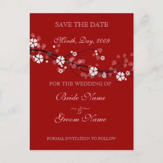 Briefkaarten Datum opslaan (Voorkant)