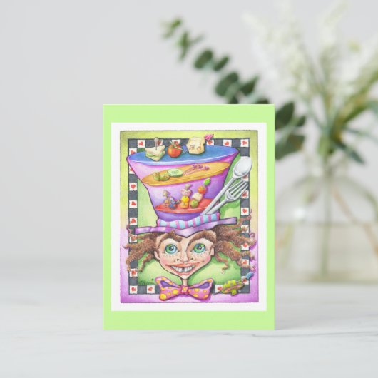 BRIEFKAARTEN - DE MAD PLATTER (Staand voorkant)