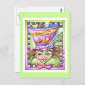 BRIEFKAARTEN - DE MAD PLATTER (Voorkant / Achterkant)