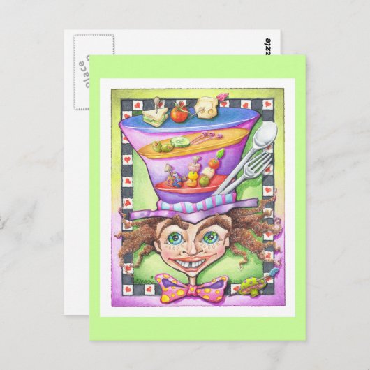 BRIEFKAARTEN - DE MAD PLATTER (Voorkant / Achterkant)