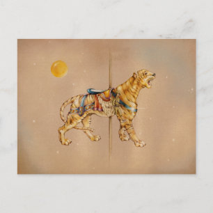 Briefkaarten - de Tijger van de Carrousel