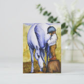 Briefkaarten die klaar zijn voor gebruik (Unicorn) (Staand voorkant)