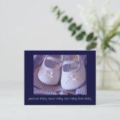 Briefkaarten Edeloze Sweet Cute Baby Shoes (Staand voorkant)