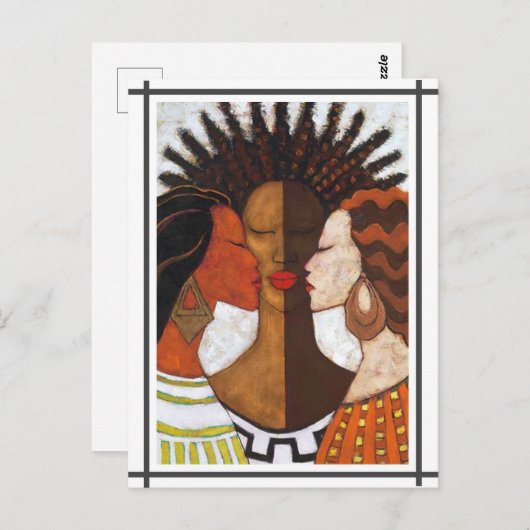 Briefkaarten - Elke vrouw van Monica Stewart (Voorkant / Achterkant)