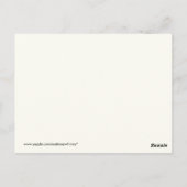 Briefkaarten Engels Springer Spaniel Profile (Achterkant)