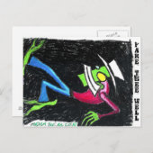 briefkaarten "Fare the Well" (Voorkant / Achterkant)