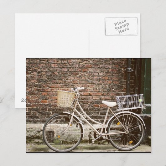  Briefkaarten, fiets Briefkaart (Voorkant / Achterkant)