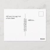 Briefkaarten - Fly Agaric Mushrooms Illustration (Achterkant)