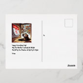 Briefkaarten Groundhog Day Memories 2024 (Achterkant)