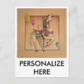 Briefkaarten - Happy Horse Carousel (Voorkant)