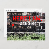 Briefkaarten; Hier stuur ik me Briefkaart (Voorkant / Achterkant)