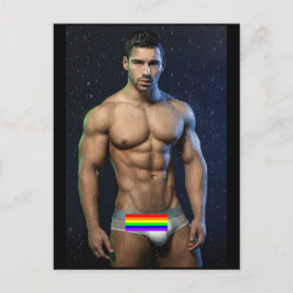 Briefkaarten_Hottest_Hunks Briefkaart