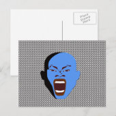Briefkaarten houden contact met Rude-inkt (Voorkant / Achterkant)