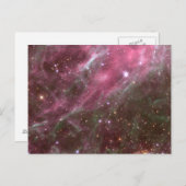 Briefkaarten in de galactische nachtelijke hemel (Voorkant / Achterkant)
