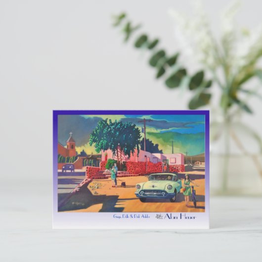 BRIEFKAARTEN jongens, poppen en roze Adobe van Ala (Staand voorkant)