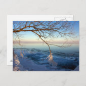 Briefkaarten, Lake Ontario, Ice Cold. Briefkaart (Voorkant / Achterkant)