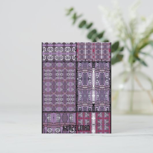 briefkaarten "LAVENDER" (Staand voorkant)