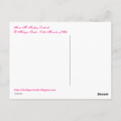 briefkaarten "Love Knoins No Boundaries" (Achterkant)