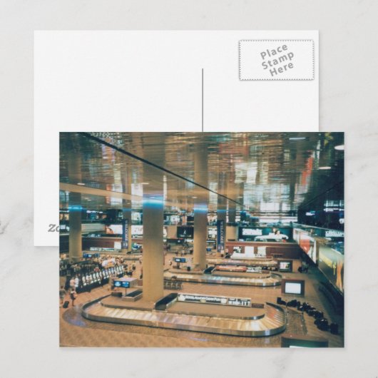 Briefkaarten McCarran Airport Las Vegas (Voorkant / Achterkant)