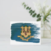 Briefkaarten met aansluitende vlag (Staand voorkant)