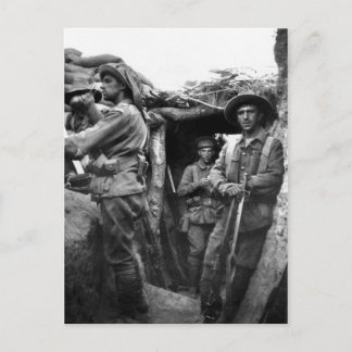 Briefkaarten met Diggers op Gallipoli