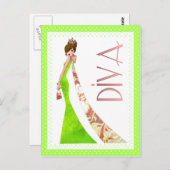 Briefkaarten met DIVAtude! (Voorkant / Achterkant)