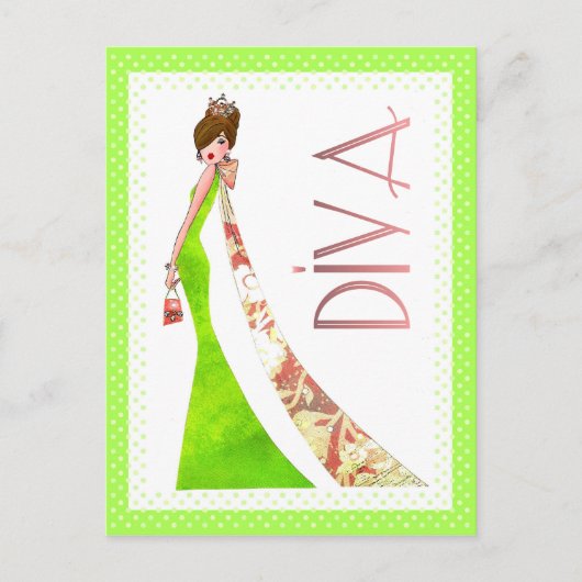 Briefkaarten met DIVAtude! (Voorkant)