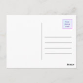 Briefkaarten met een dierenvlies (Achterkant)