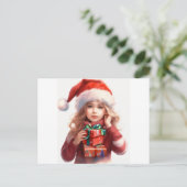 Briefkaarten met kerst| (Staand voorkant)