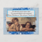 Briefkaarten met kerstangels (Voorkant)