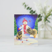 Briefkaarten met Kerstmis (Staand voorkant)