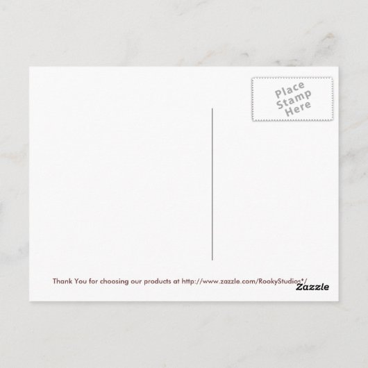 Briefkaarten met paardengeest (Achterkant)